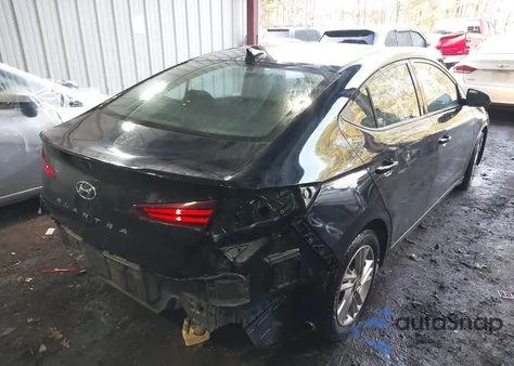 2019 Hyundai Elantra Sel from USA, damaged, VIN 5NPD84LF4KH421680